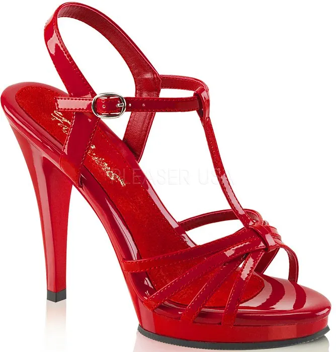 4 1/2" Heel T-strap Platform Sandal (FLAIR-420)