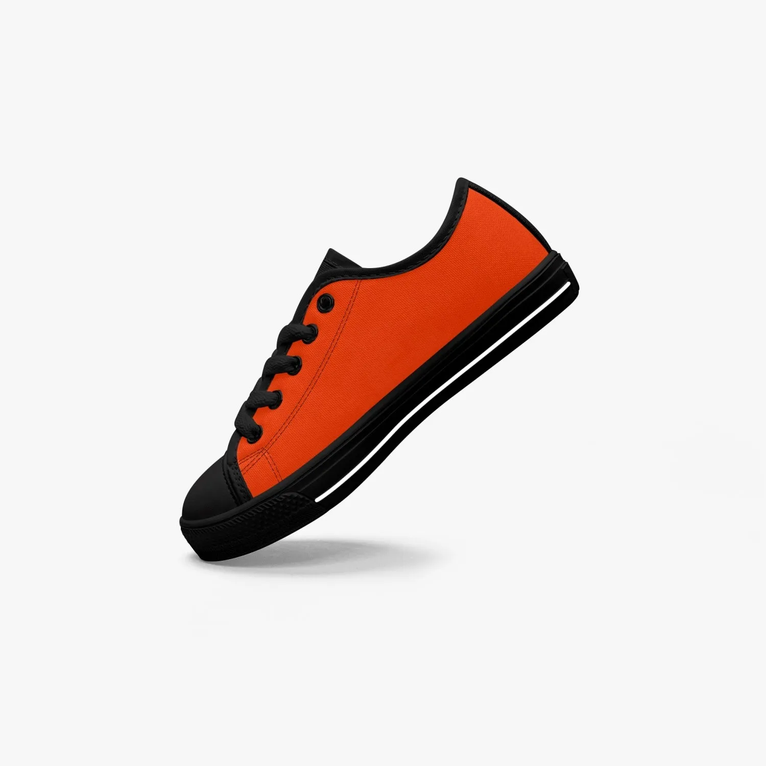 421.Kid’s Low-Top Canvas Shoes-Black