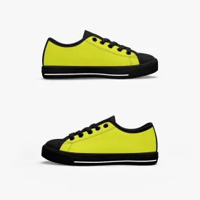 421.Kid’s Low-Top Canvas Shoes-Black