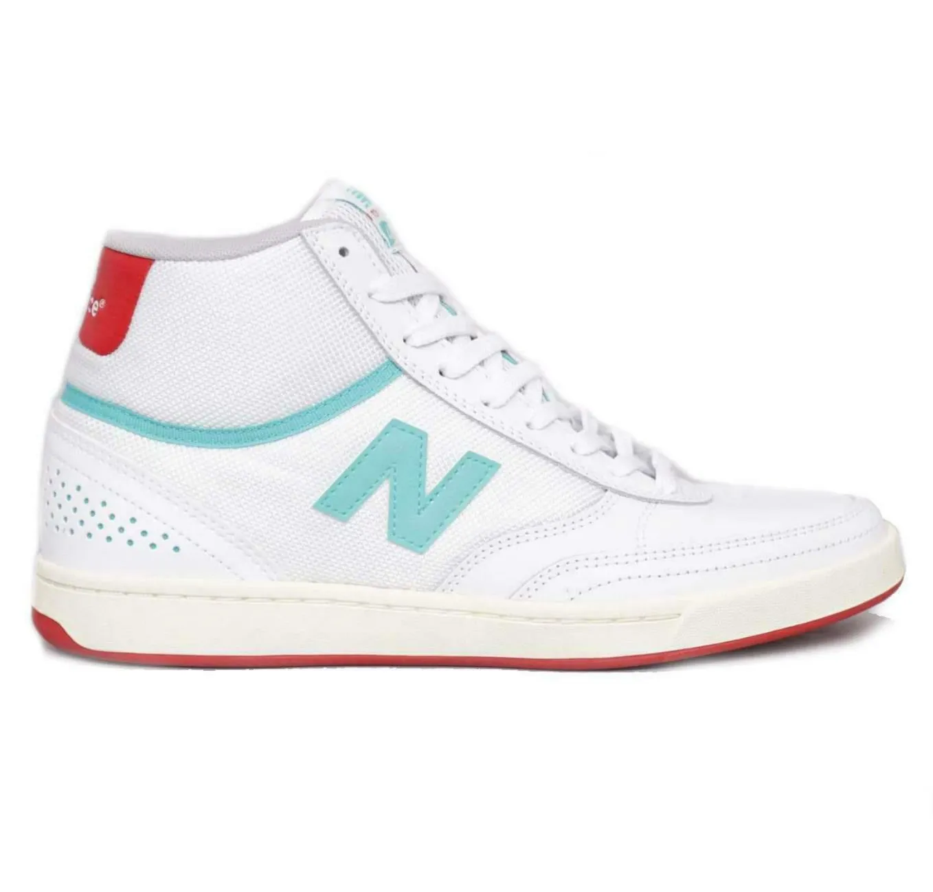 440 Tom Knox High (White/Teal/Red)
