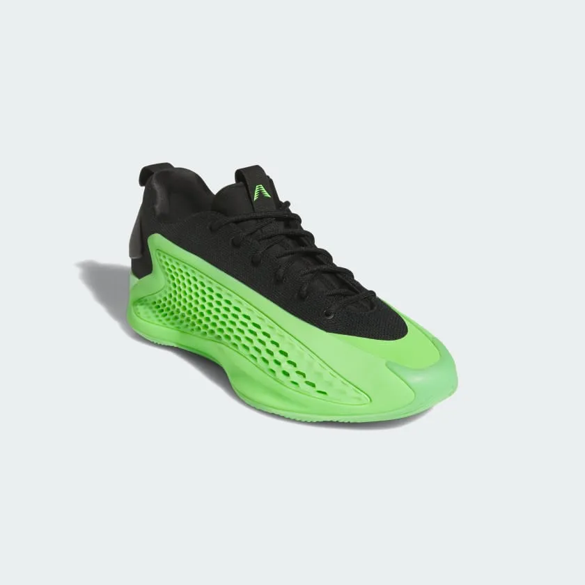 ADIDAS Anthony Edwards 1 Lucid Lime Low Basketball Shoes