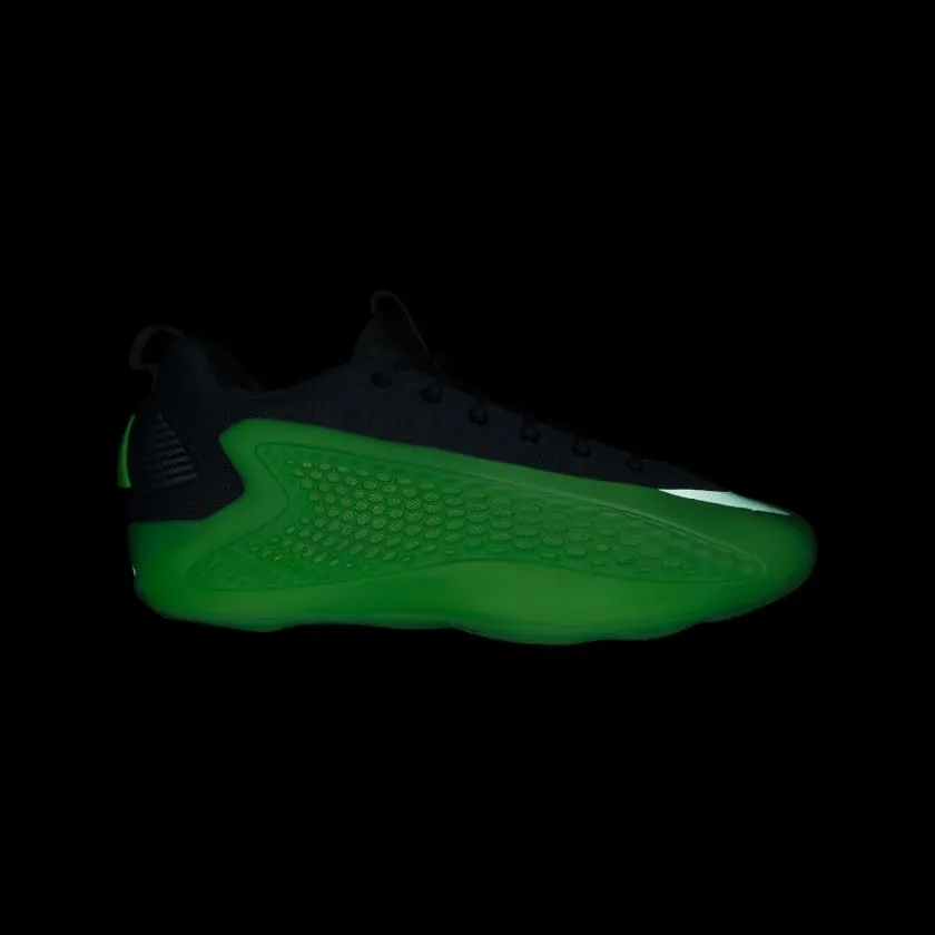 ADIDAS Anthony Edwards 1 Lucid Lime Low Basketball Shoes