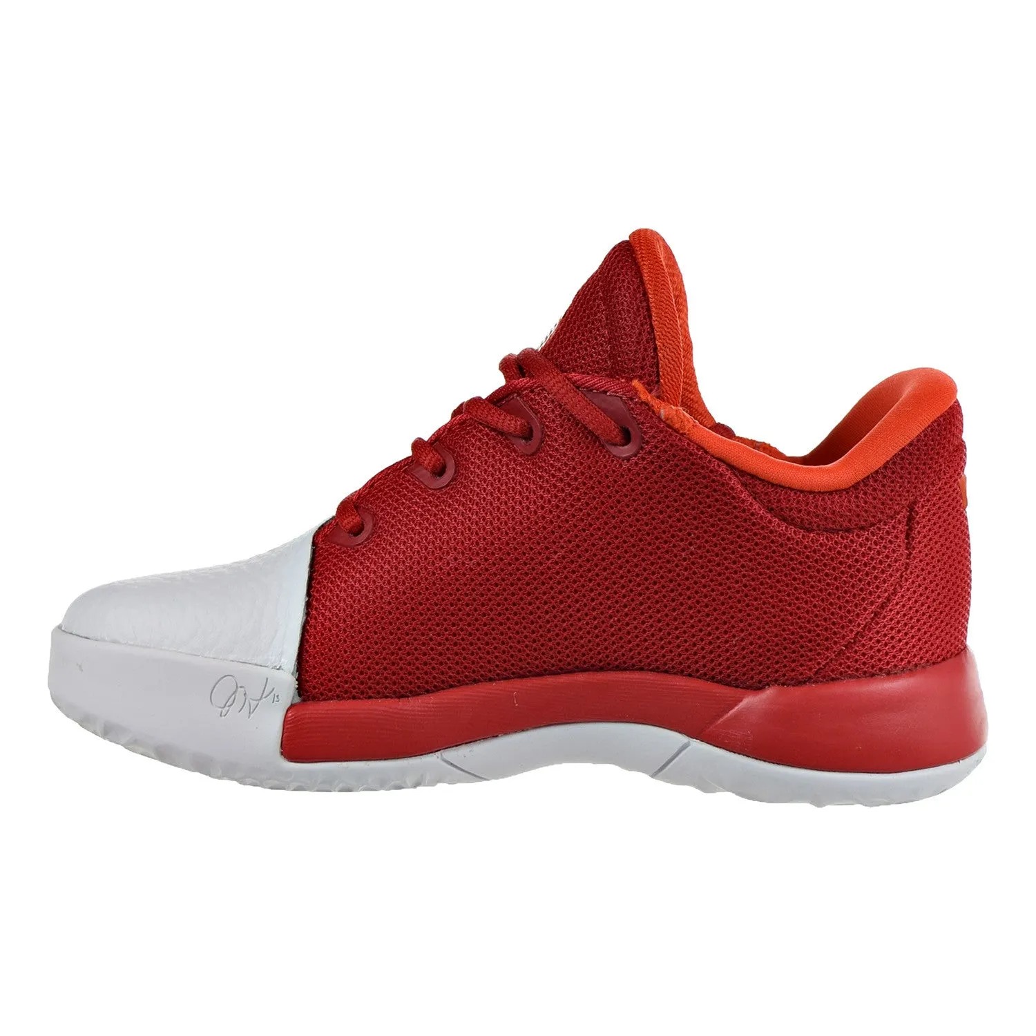 Adidas Harden Vol.1 C Little Kid's Shoes Scarlet/White