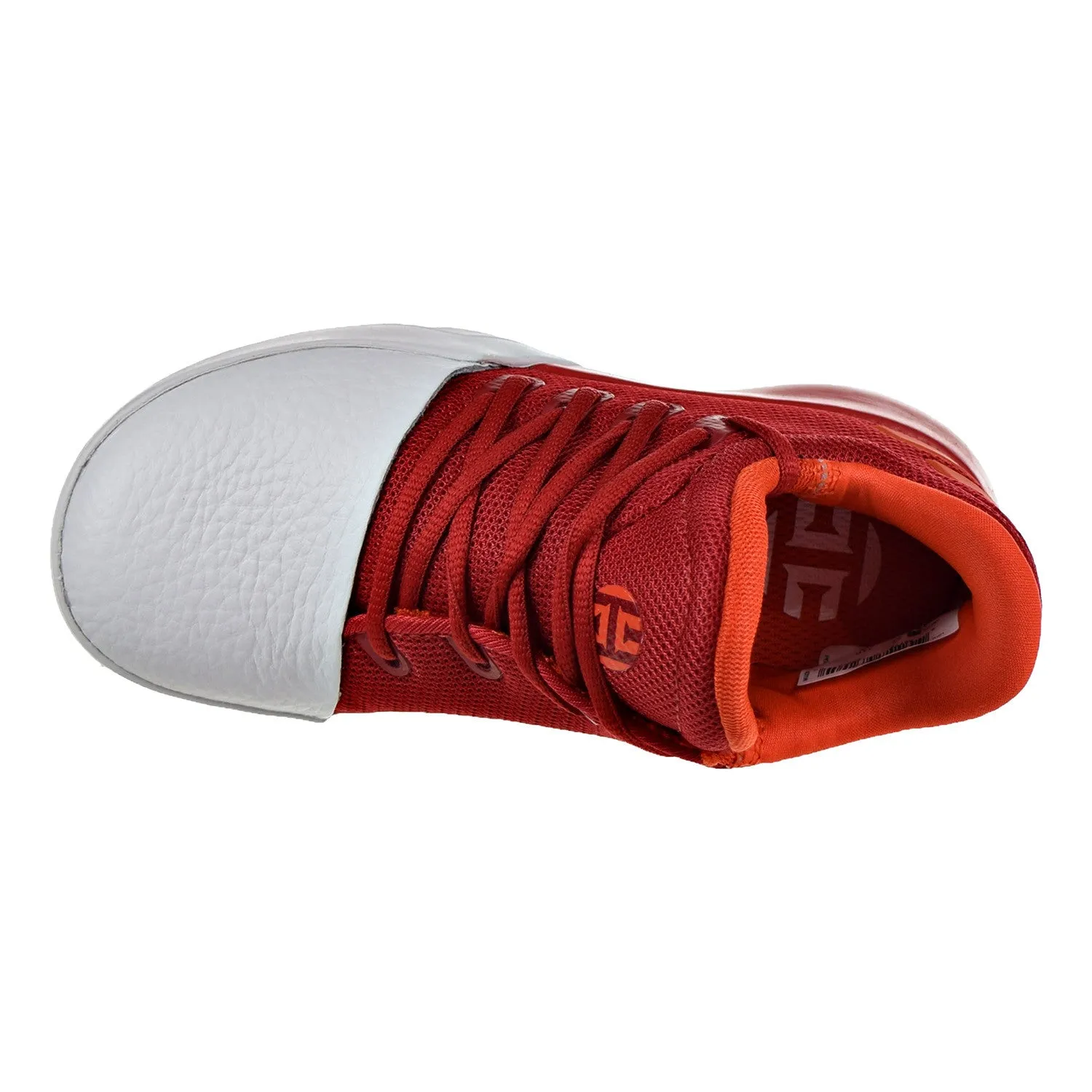 Adidas Harden Vol.1 C Little Kid's Shoes Scarlet/White