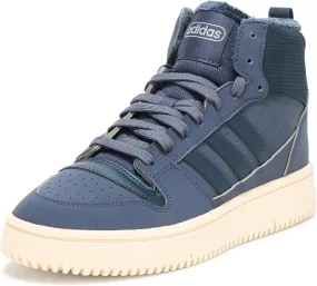adidas Unisex Break Start Mid Top Winterized Basketball Sneaker, Black/Grey/Black, 12 US Men