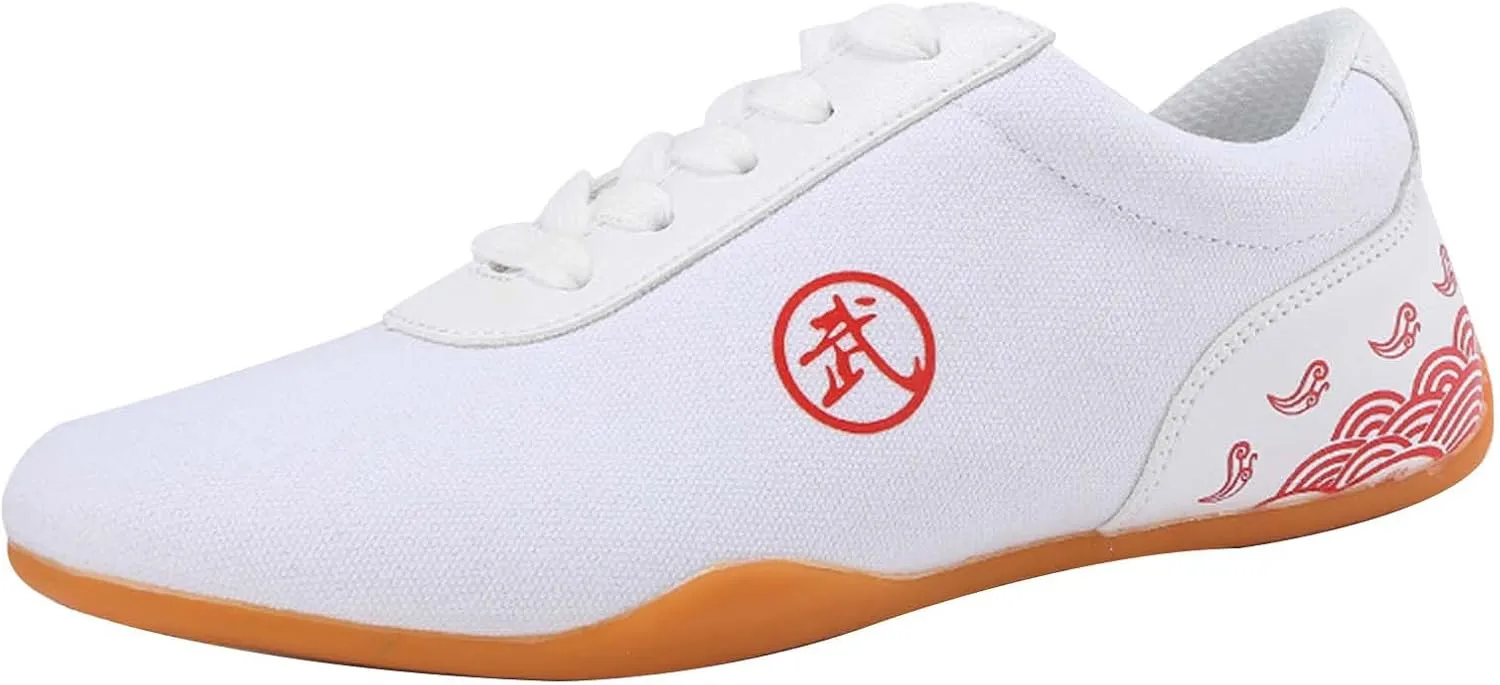 Adults Unisex Martial Arts Sneakers,Design for Martial Arts Kung fu Boxing Karate Taichi,Taekwondo,Perfect for Beginner or Professional,