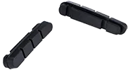 Alligator 55mm Rim Brake Pads (Black/Silver)
