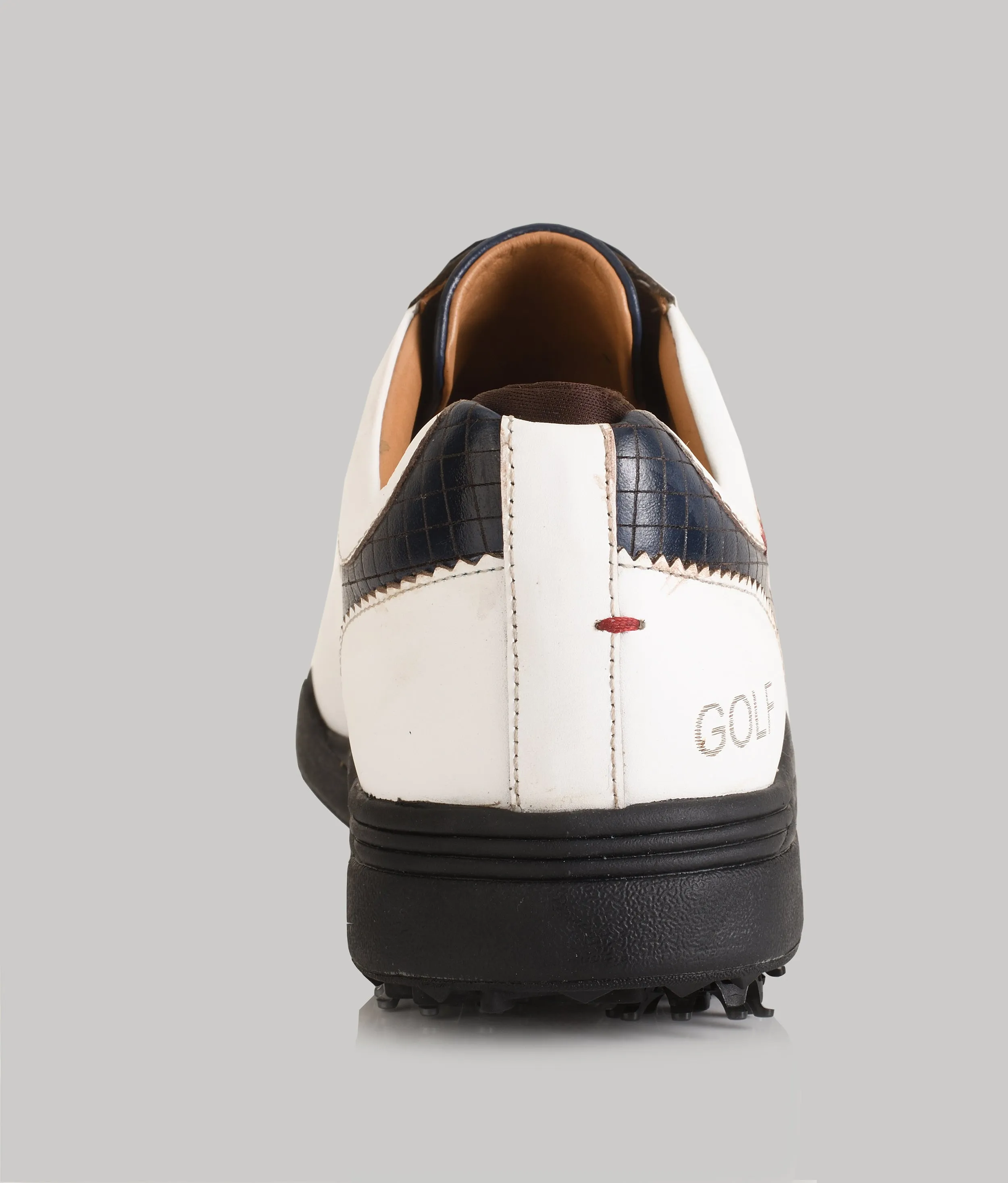 Austin Antique White-Blue Golf Shoes