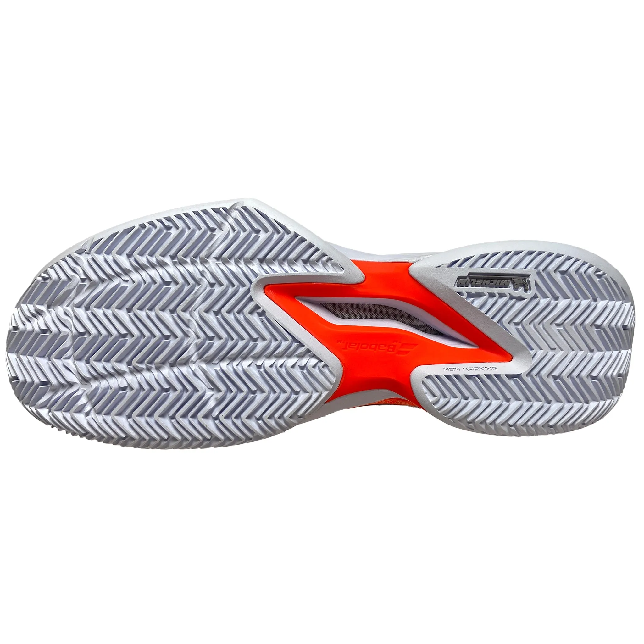 Babolat Men's Jet Mach 3 CLAY 30S24631-5059 Strike Red/White
