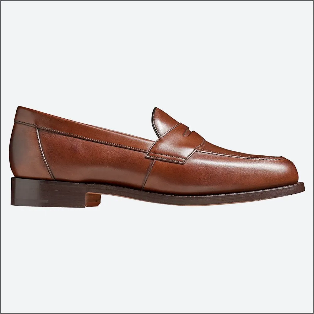 Barker Portsmouth - Dark Walnut Calf Loafer--