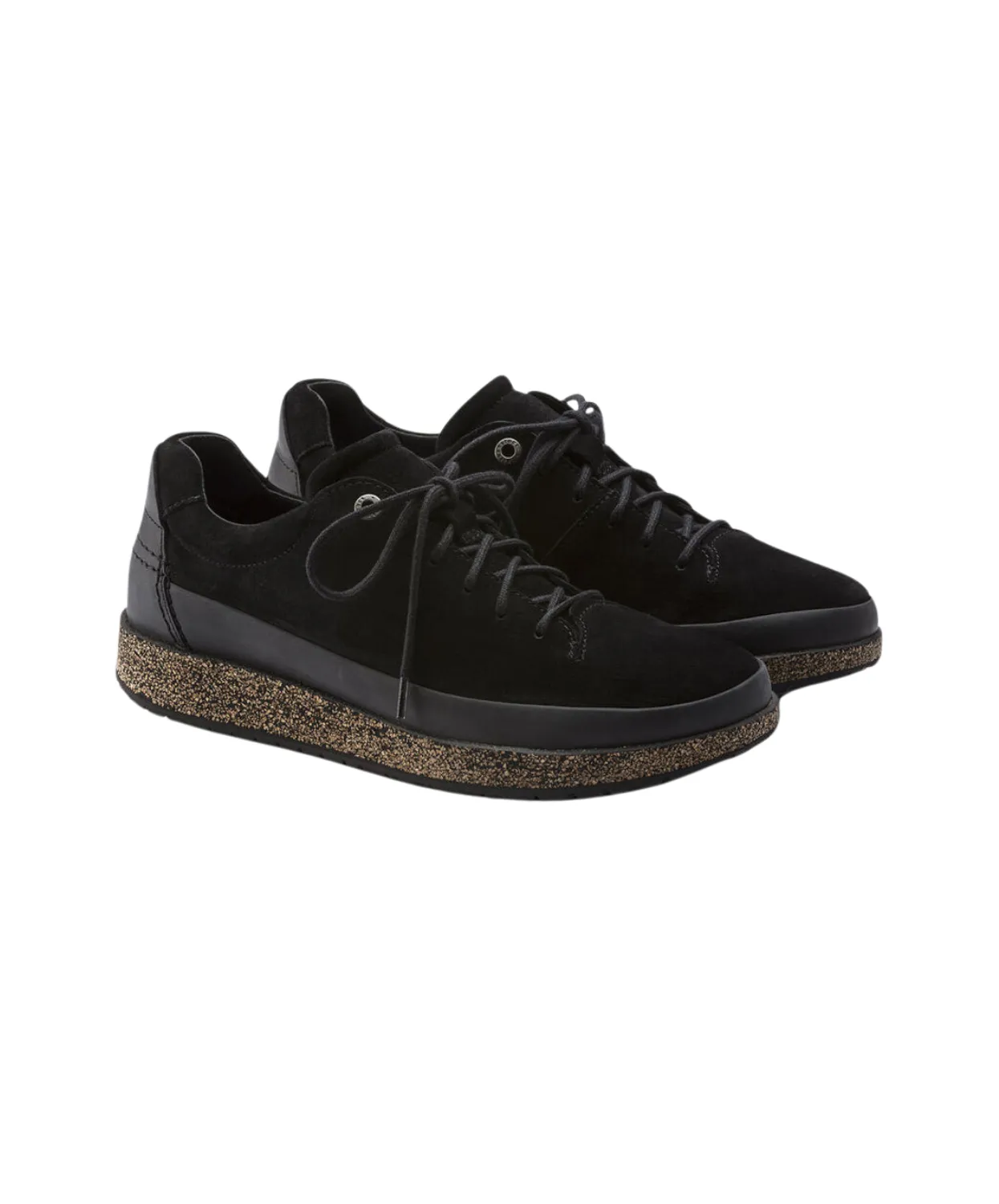 Birkenstock Honnef Low Suede Leather Black Shoes