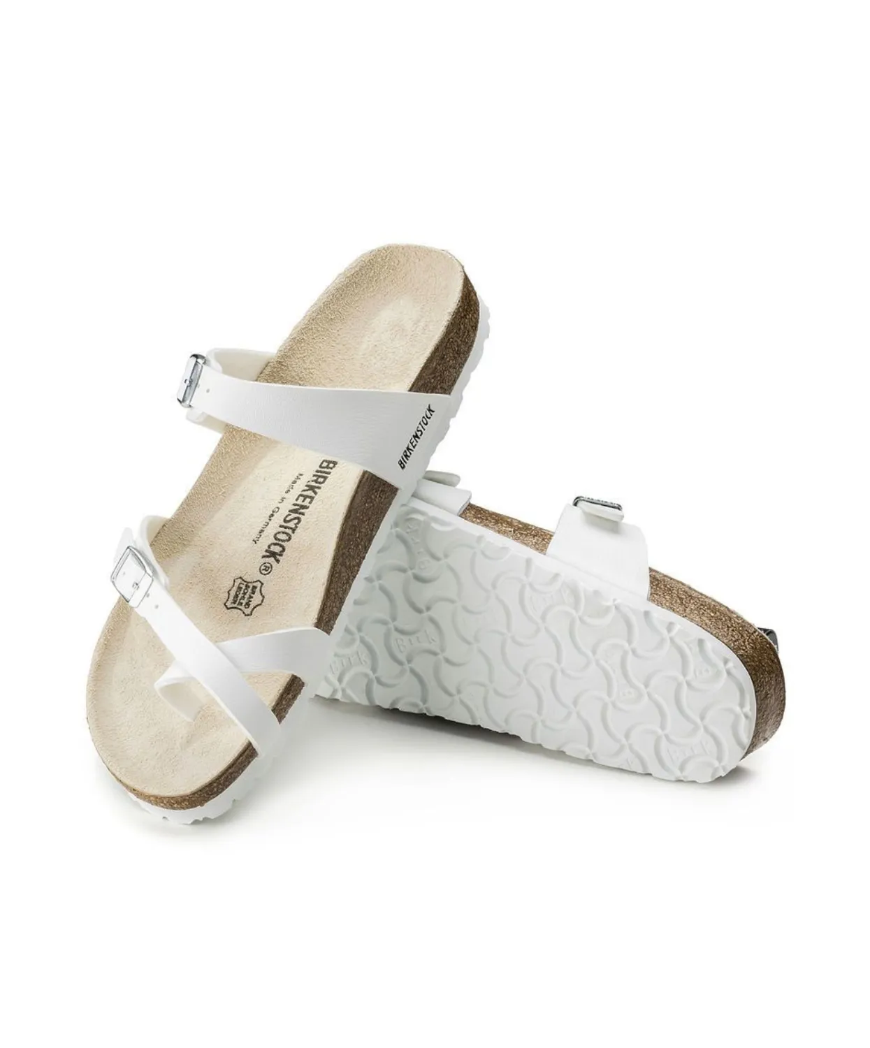 Birkenstock Mayari Birko-Flor White Sandals