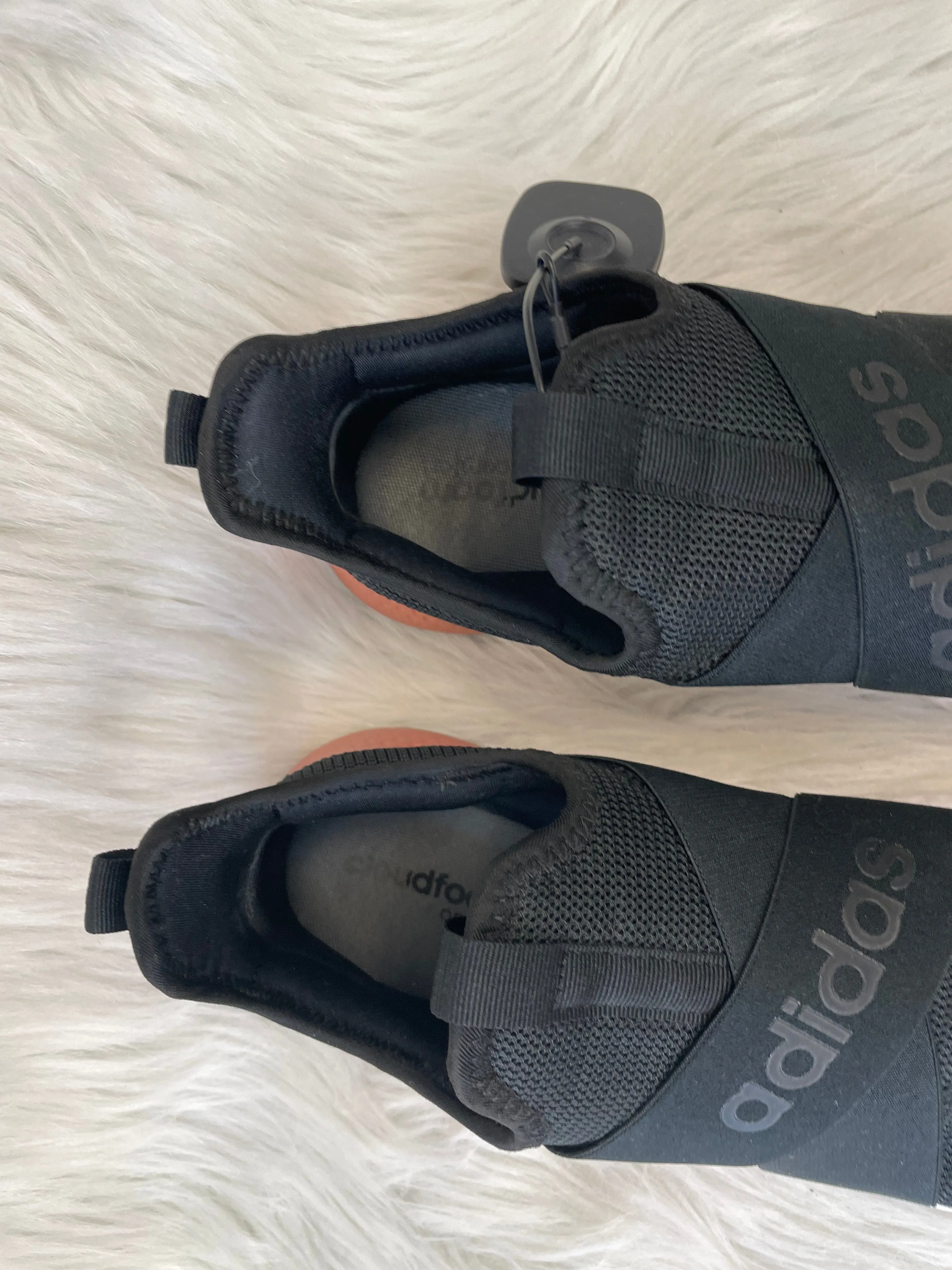 Black & Pink Shoes Athletic Adidas, Size 9.5