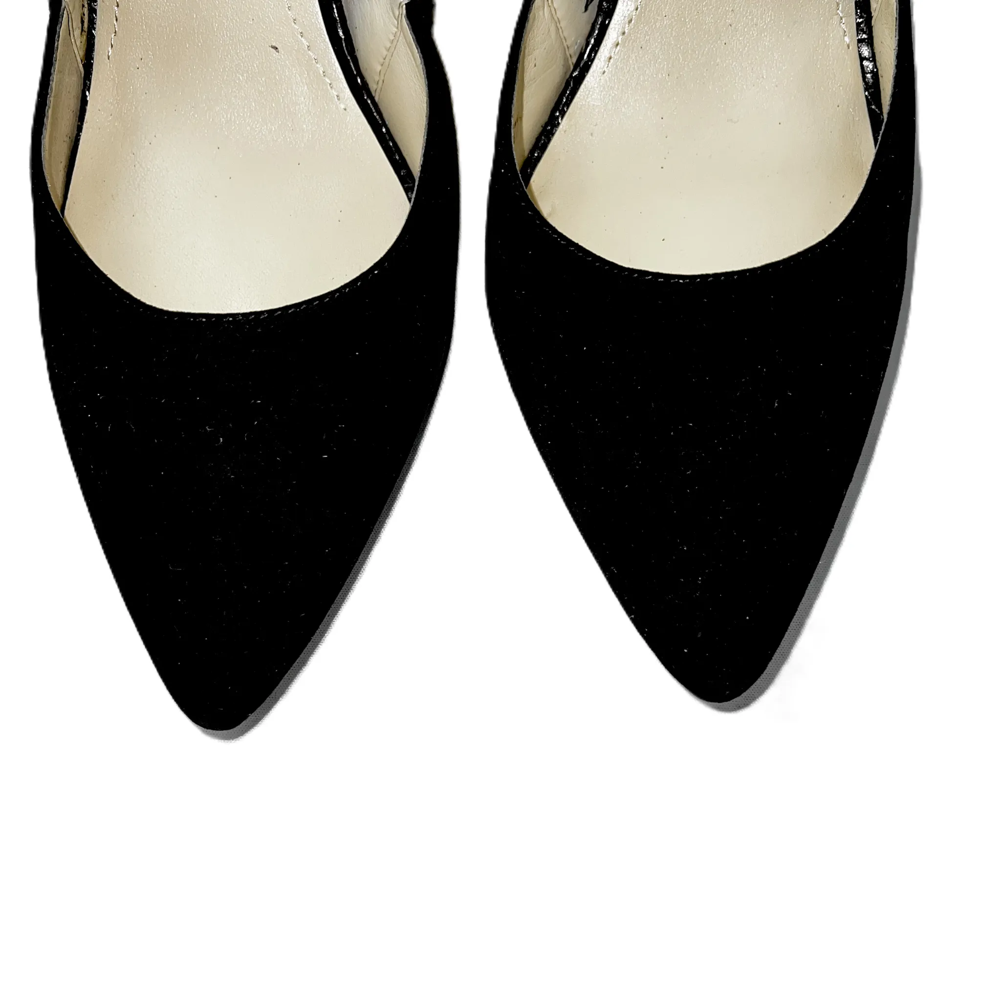Black Shoes Heels Kitten By Marc Fisher, Size: 11