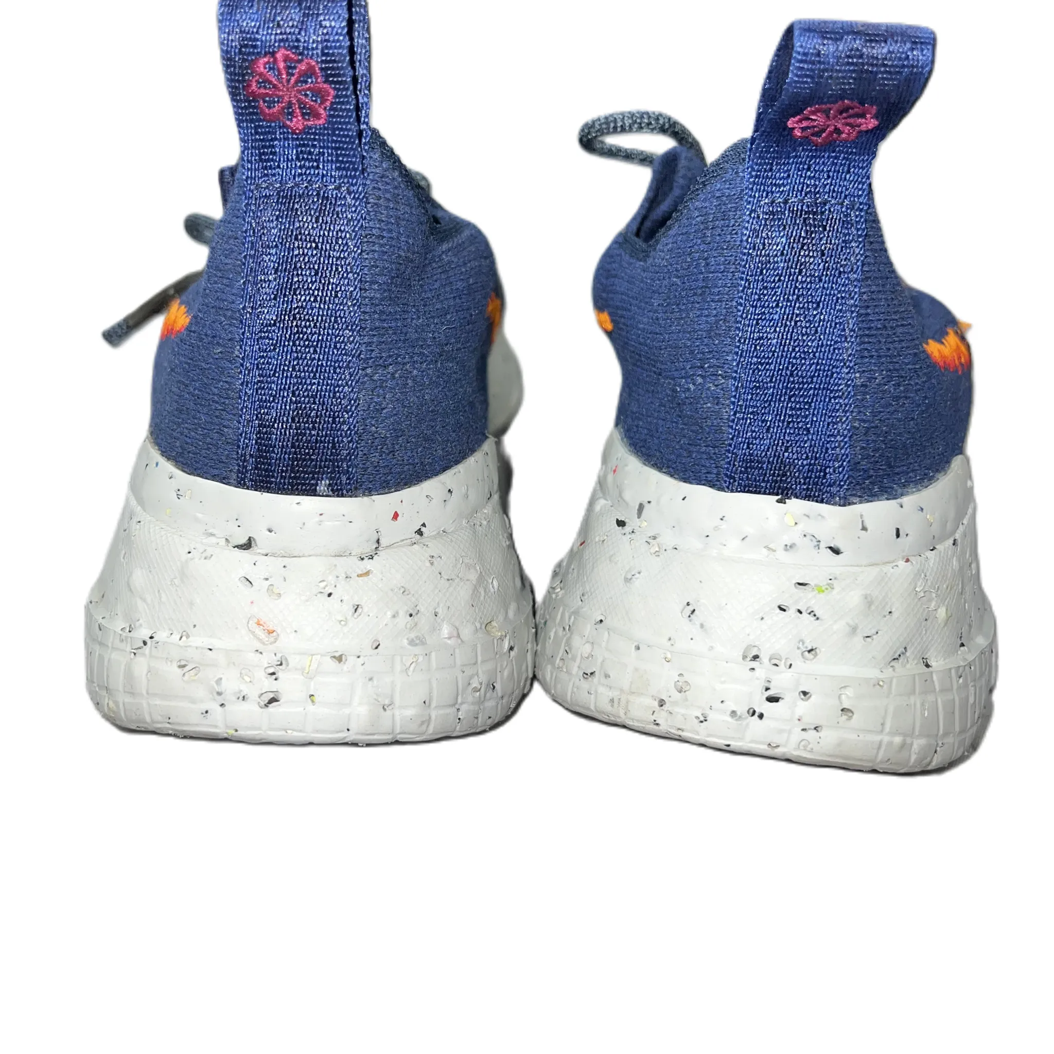 Blue & Orange Shoes Athletic By Nike, Size: 10
