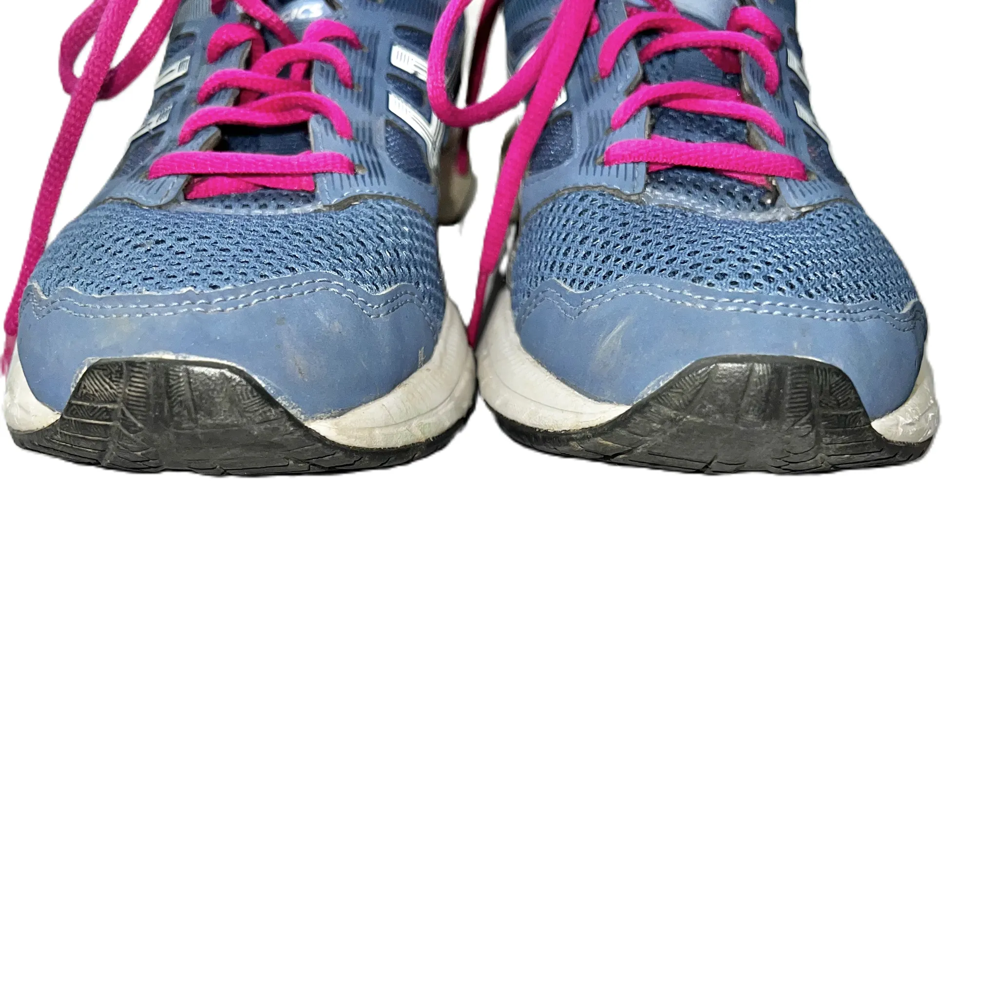 Blue & Purple Shoes Athletic By Asics, Size: 8.5