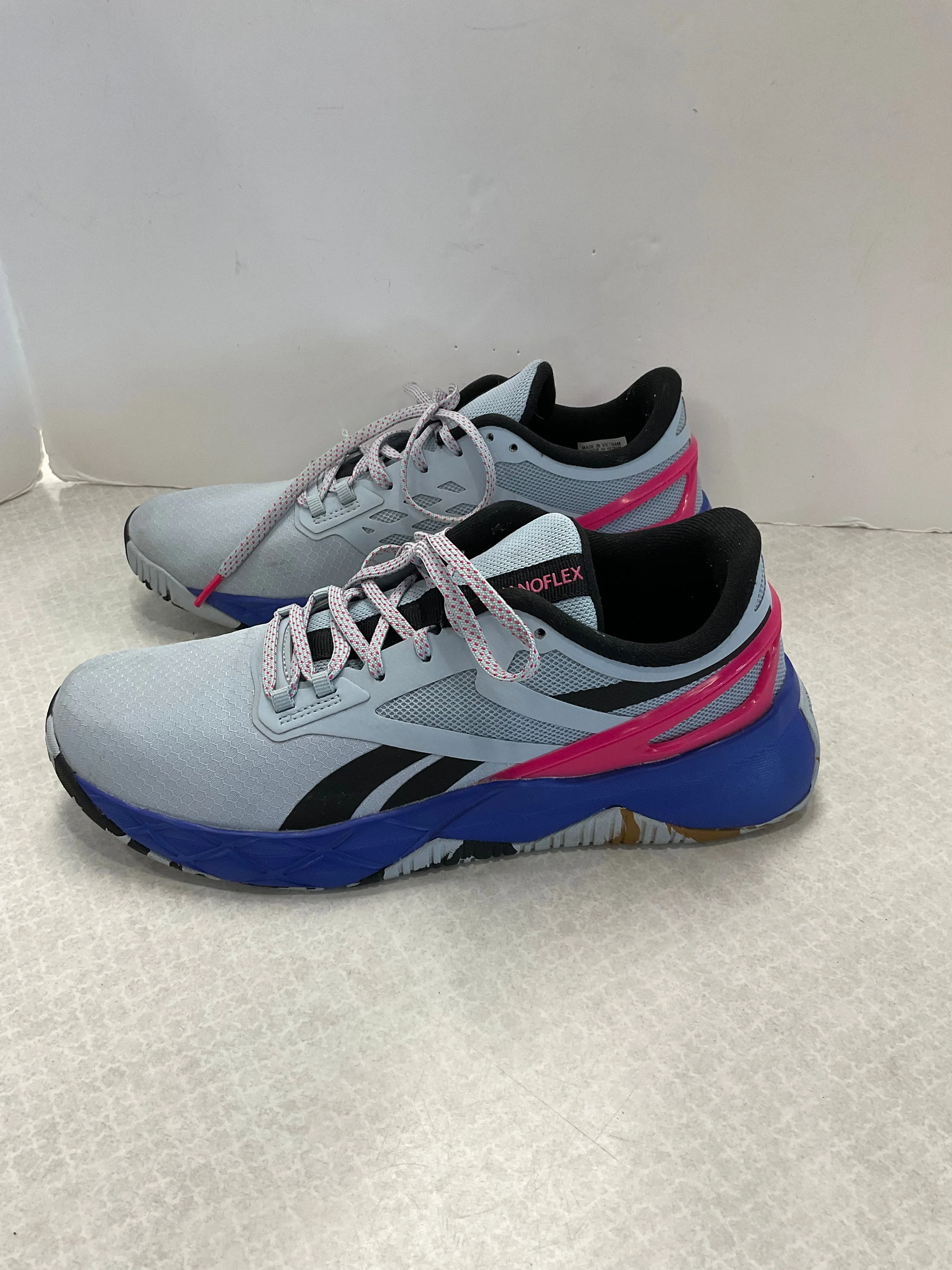 Blue Shoes Athletic Reebok, Size 9.5
