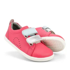 Bobux IWalk IW SWITCH Grass Court Sneaker Guava NOT RETURNABLE