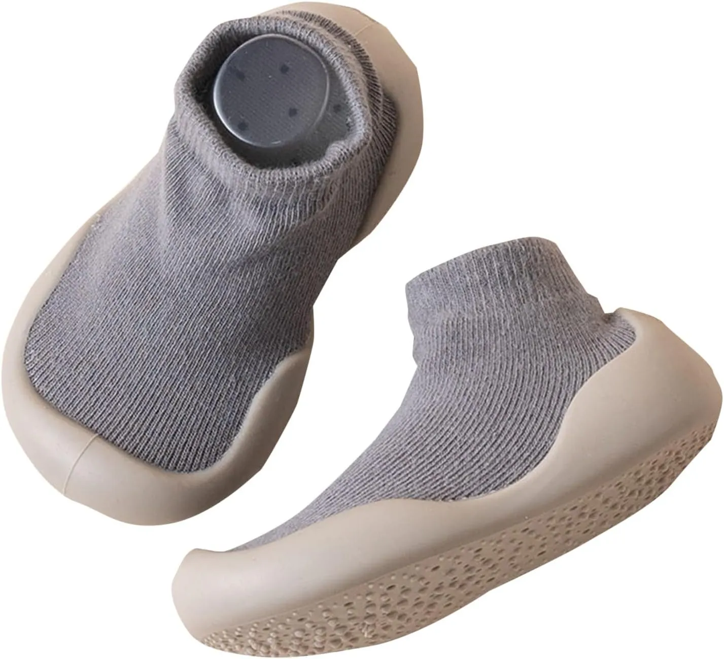 Cathalem Baby Sock Shoes Baby Walking Shoes Infant Breathable Slippers with Soft Rubber Sole Baby Boys Girls Slip On Sneakers