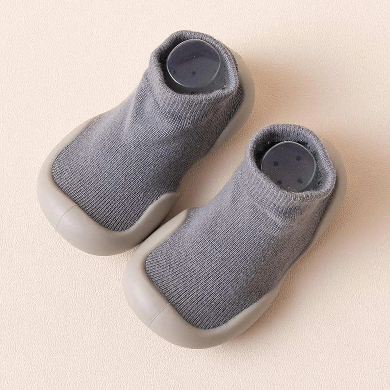 Cathalem Baby Sock Shoes Baby Walking Shoes Infant Breathable Slippers with Soft Rubber Sole Baby Boys Girls Slip On Sneakers