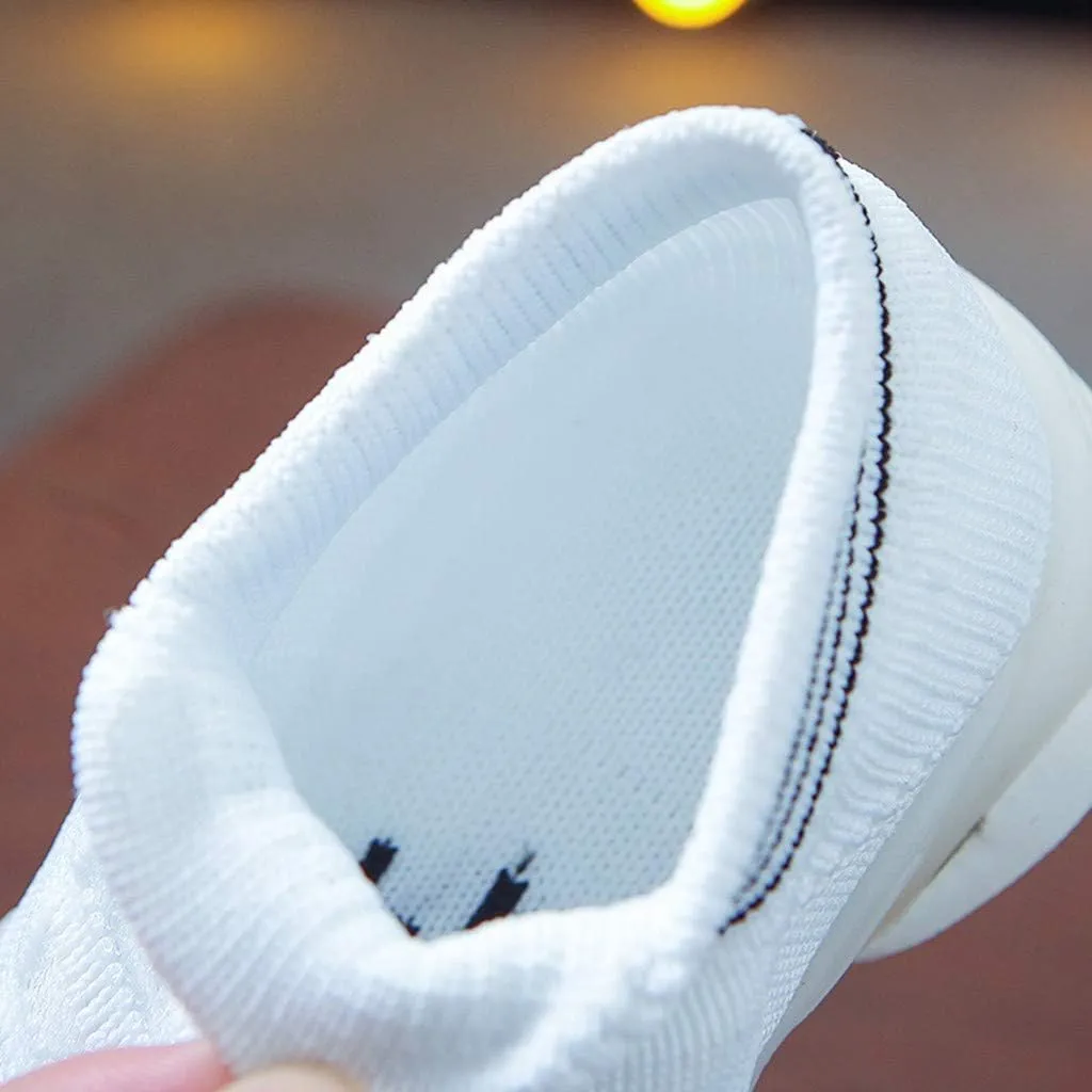 Cathalem Sneakers for Girls Boys Kids Baby LED Light Sneakers Walking Shoes 1-6 Years Old Kids Mesh Sport Running Shoes