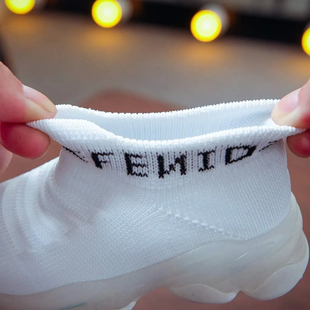 Cathalem Sneakers for Girls Boys Kids Baby LED Light Sneakers Walking Shoes 1-6 Years Old Kids Mesh Sport Running Shoes