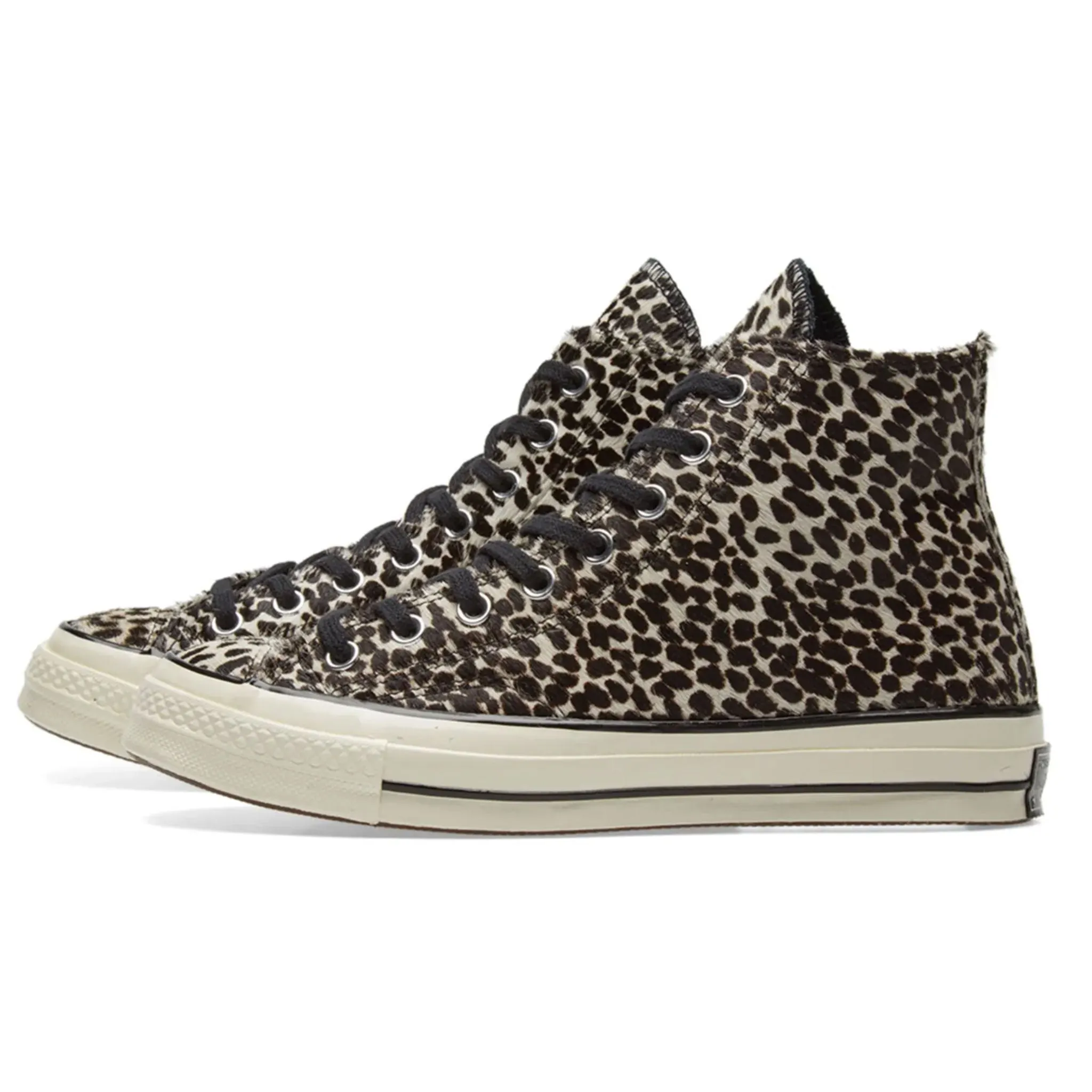 DEADSTOCK CONVERSE CHUCK TAYLOR ALL STAR 70 HI LEOPARD PRINT WOMEN SIZE 5