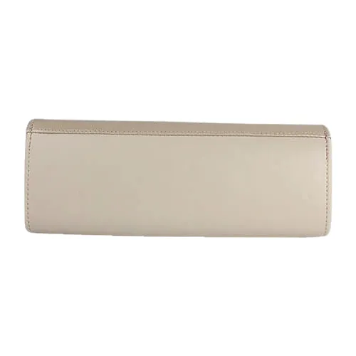 Emis Ladies Leather Clutch Bag -  T20 7705 - Cream