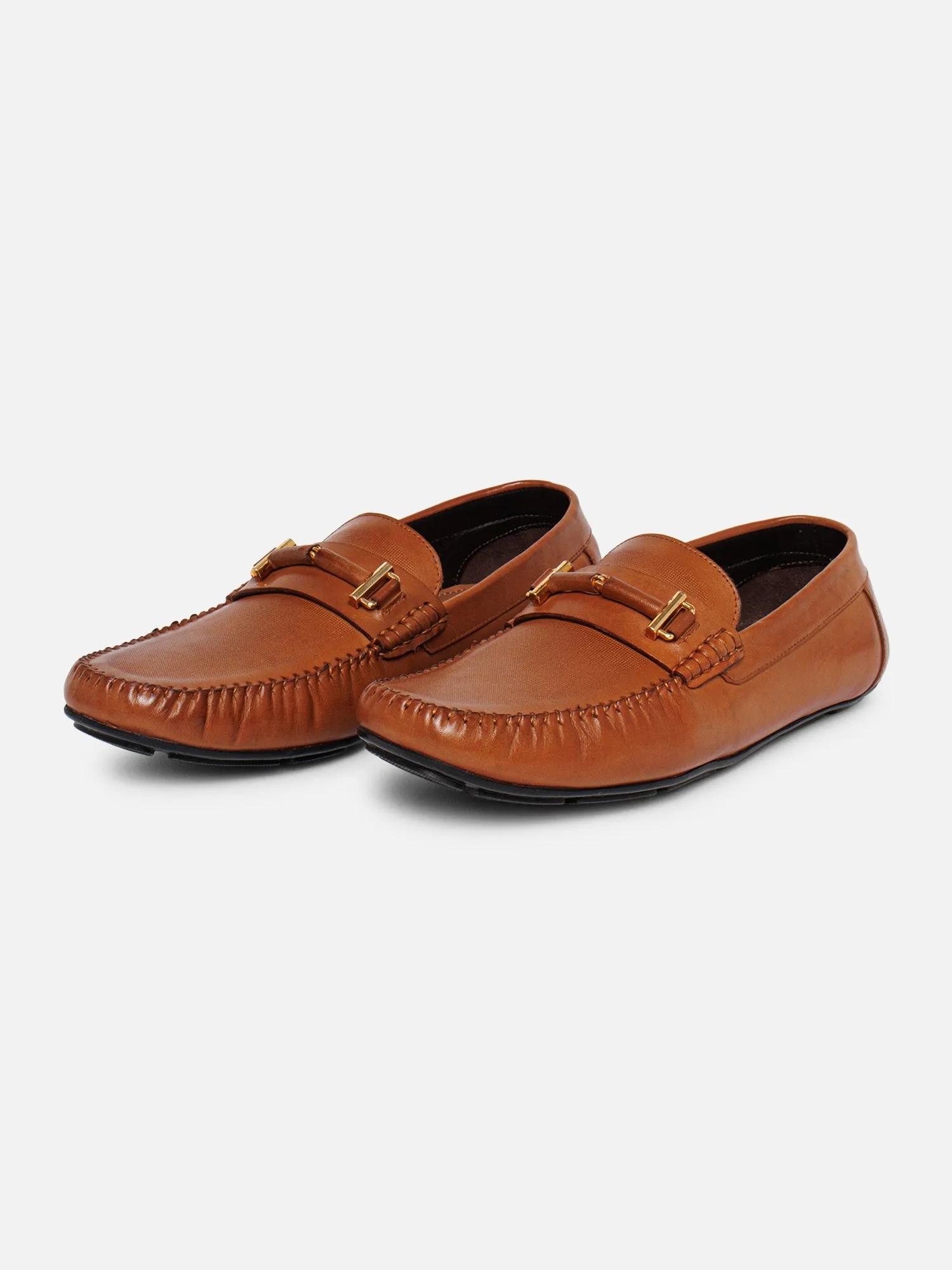 Ezok Leather Loafer Shoes For Men