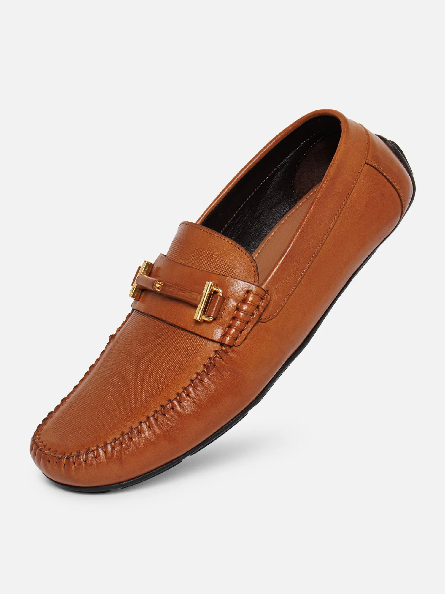 Ezok Leather Loafer Shoes For Men
