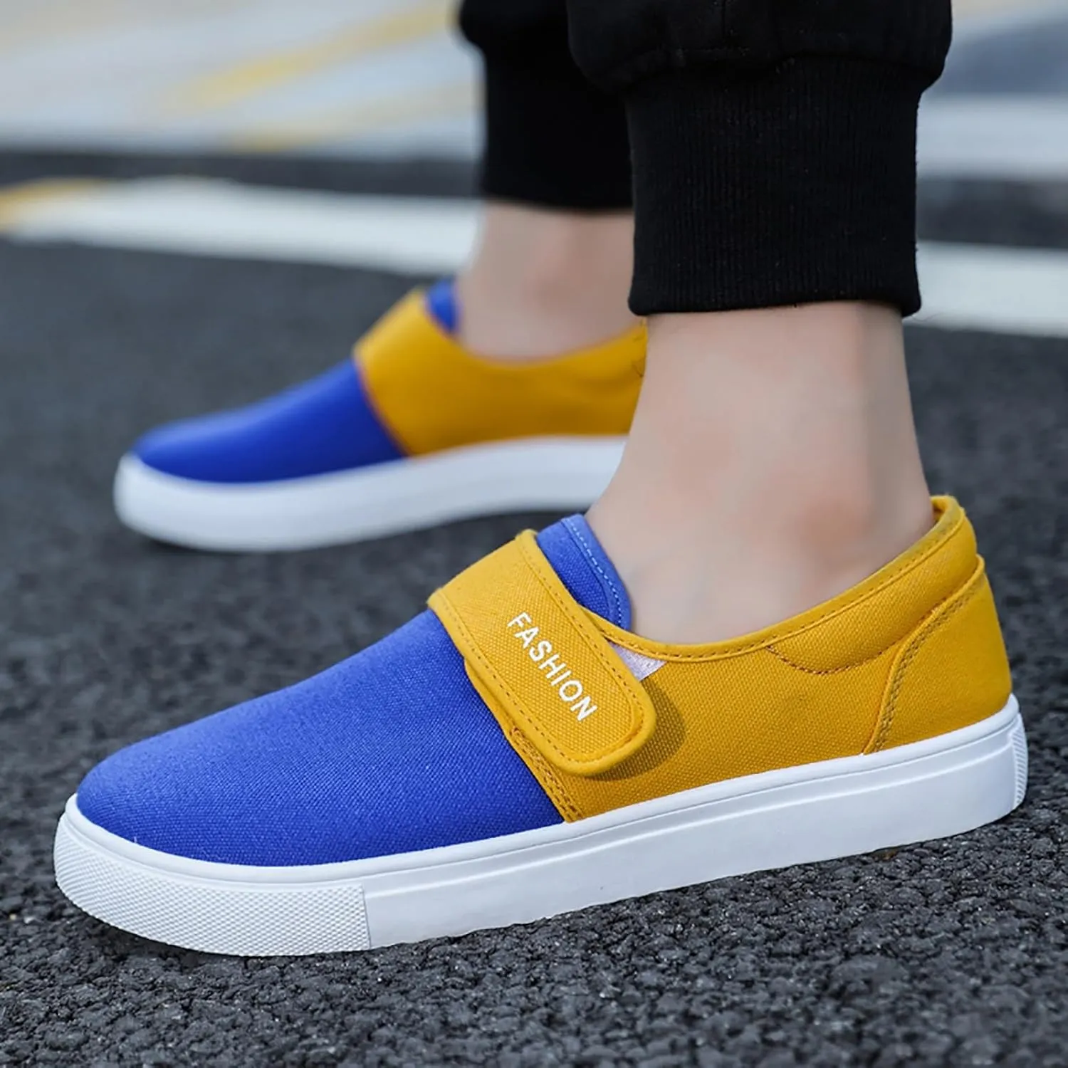 Fashion Lightweight Sneakers for Men Breathable Casual Comfortable Walking Sneaker Soft Flat Soled Elderly Shoes
