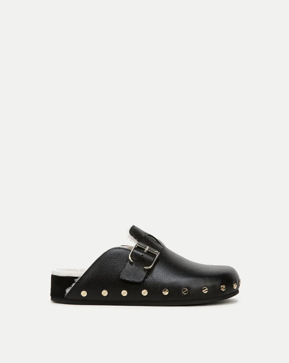 Fern Shearling Clog