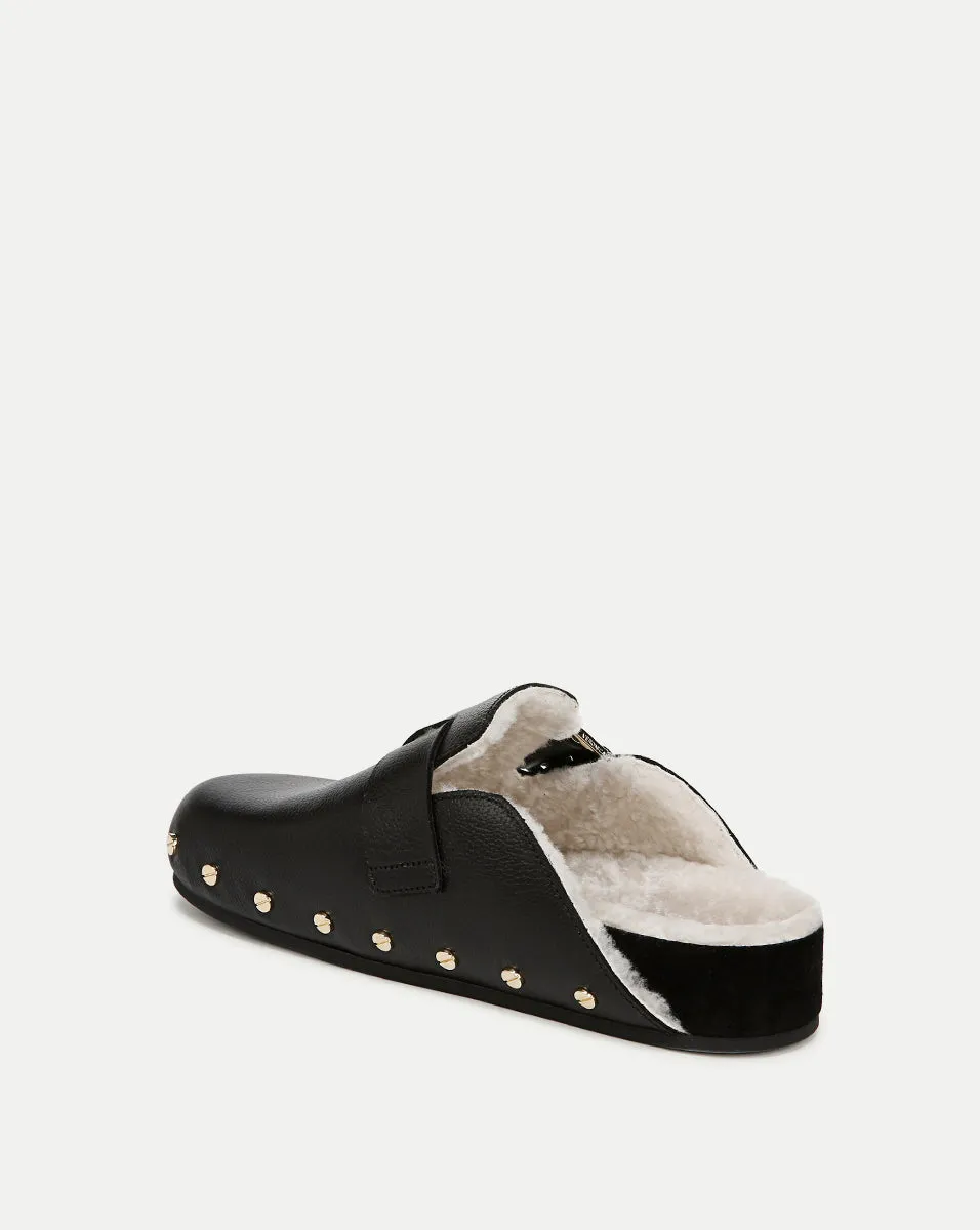 Fern Shearling Clog