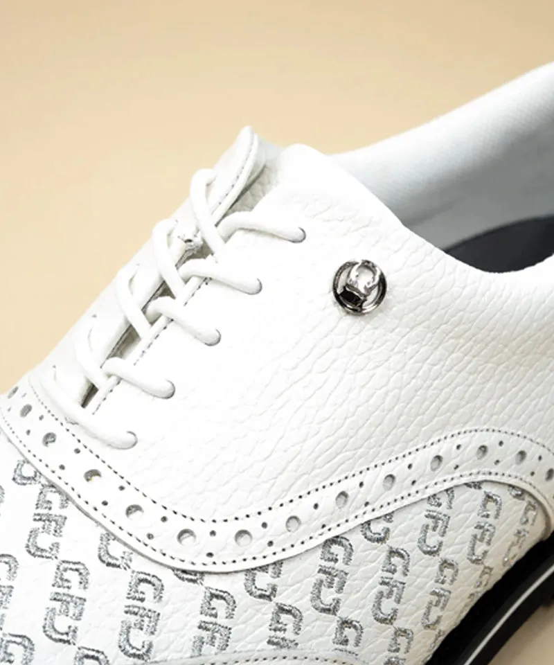 GFJ Golf Women's Classic Oxford - White