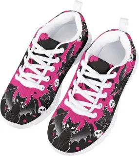 Girls Running Sports Shoes Lightweight Kids Causal Sneakers for School Road