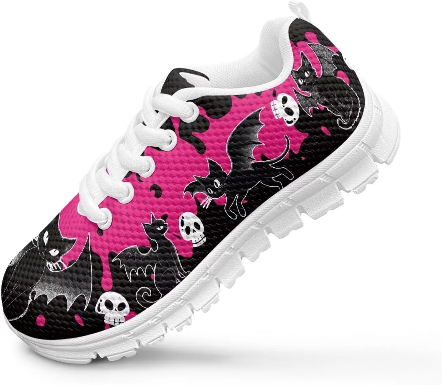 Girls Running Sports Shoes Lightweight Kids Causal Sneakers for School Road