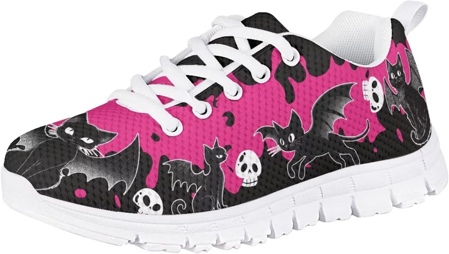 Girls Running Sports Shoes Lightweight Kids Causal Sneakers for School Road