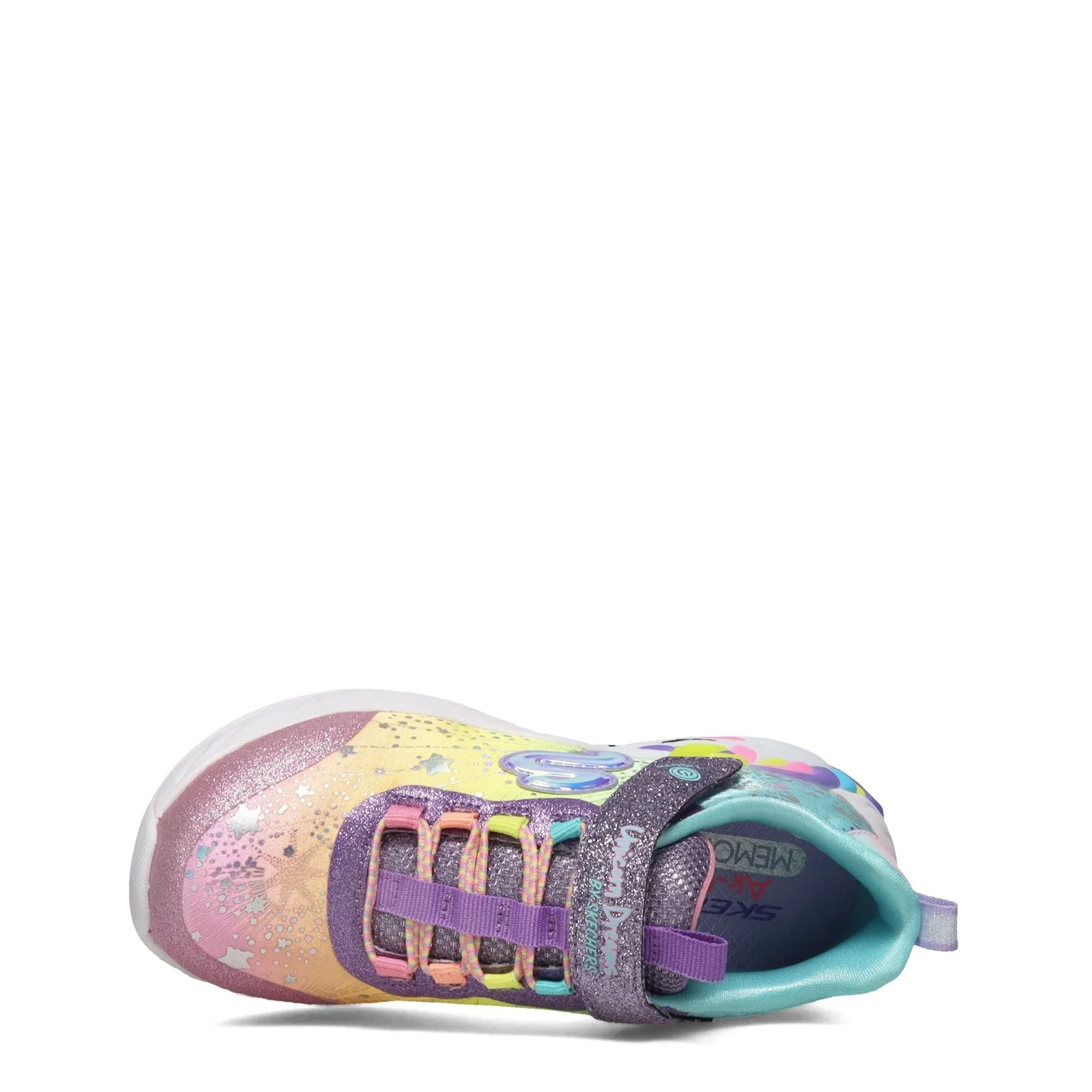 Girl's Skechers, S Lights: Unicorn Dreams Sneaker - Little Kid