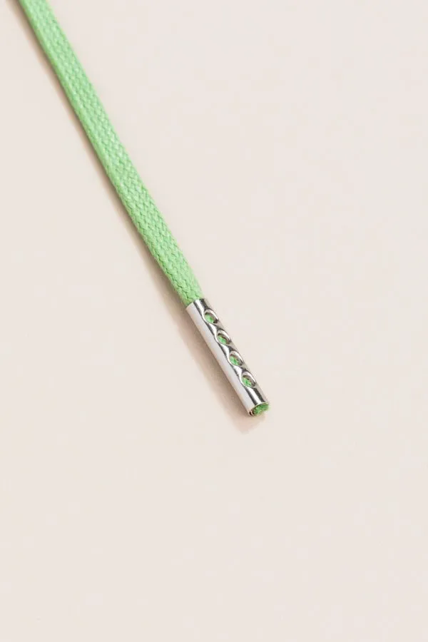 Grass Green | 4 mm Round Waxed Shoelaces