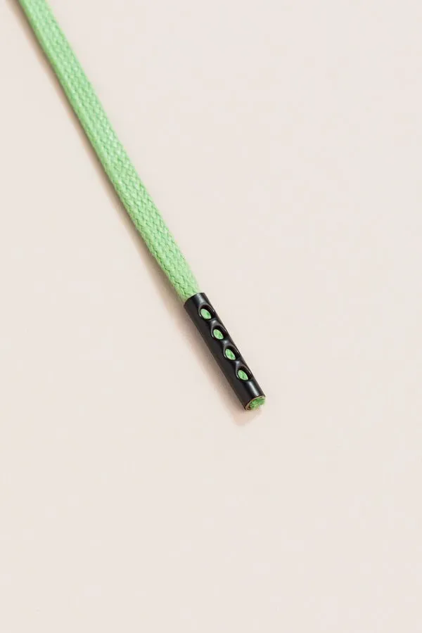 Grass Green | 4 mm Round Waxed Shoelaces