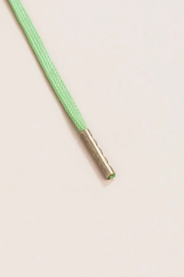 Grass Green | 4 mm Round Waxed Shoelaces