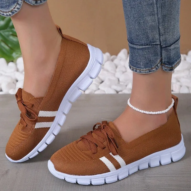 Ivyshape | Breathable Mesh and Knitted Shoes for Women