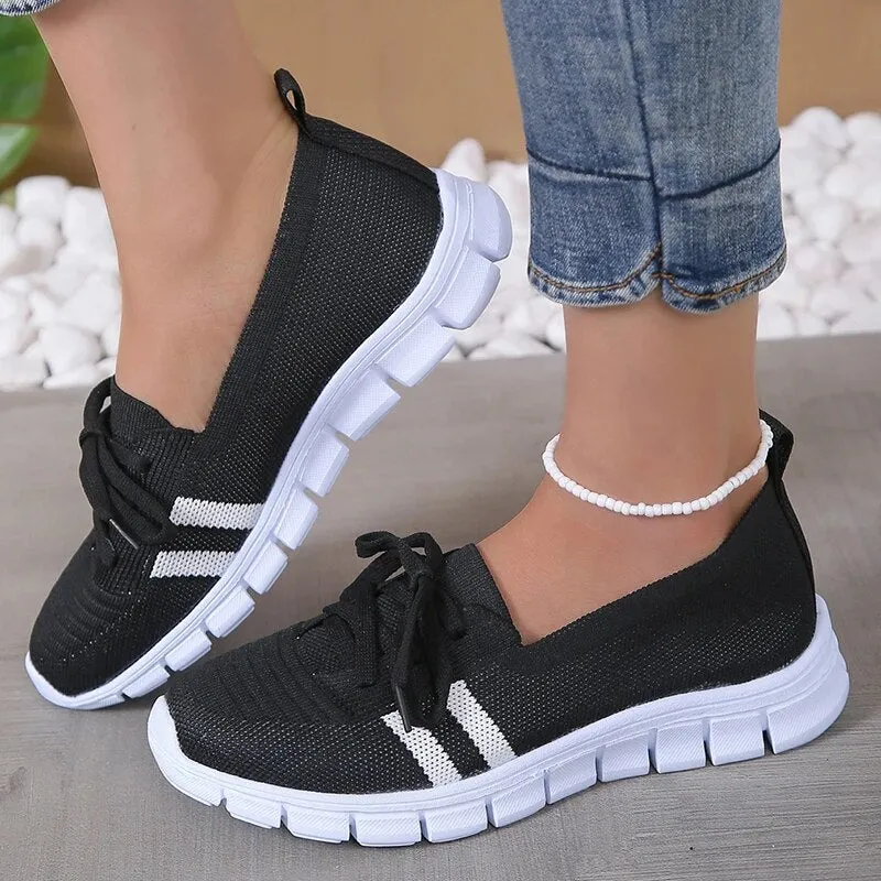 Ivyshape | Breathable Mesh and Knitted Shoes for Women