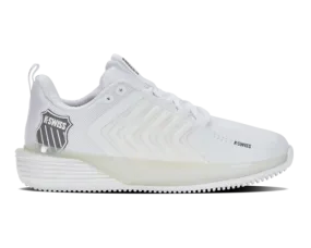 K-Swiss Women's Ultrashot 3 Grass White Steel Gray Shoes
