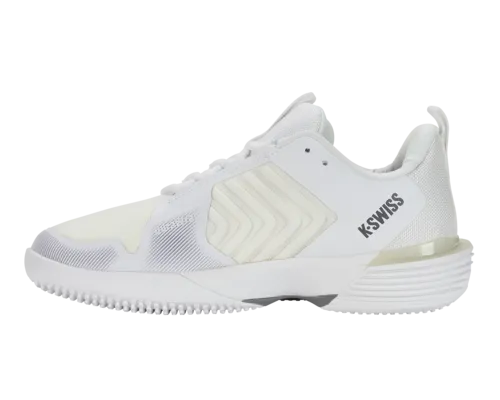 K-Swiss Women's Ultrashot 3 Grass White Steel Gray Shoes