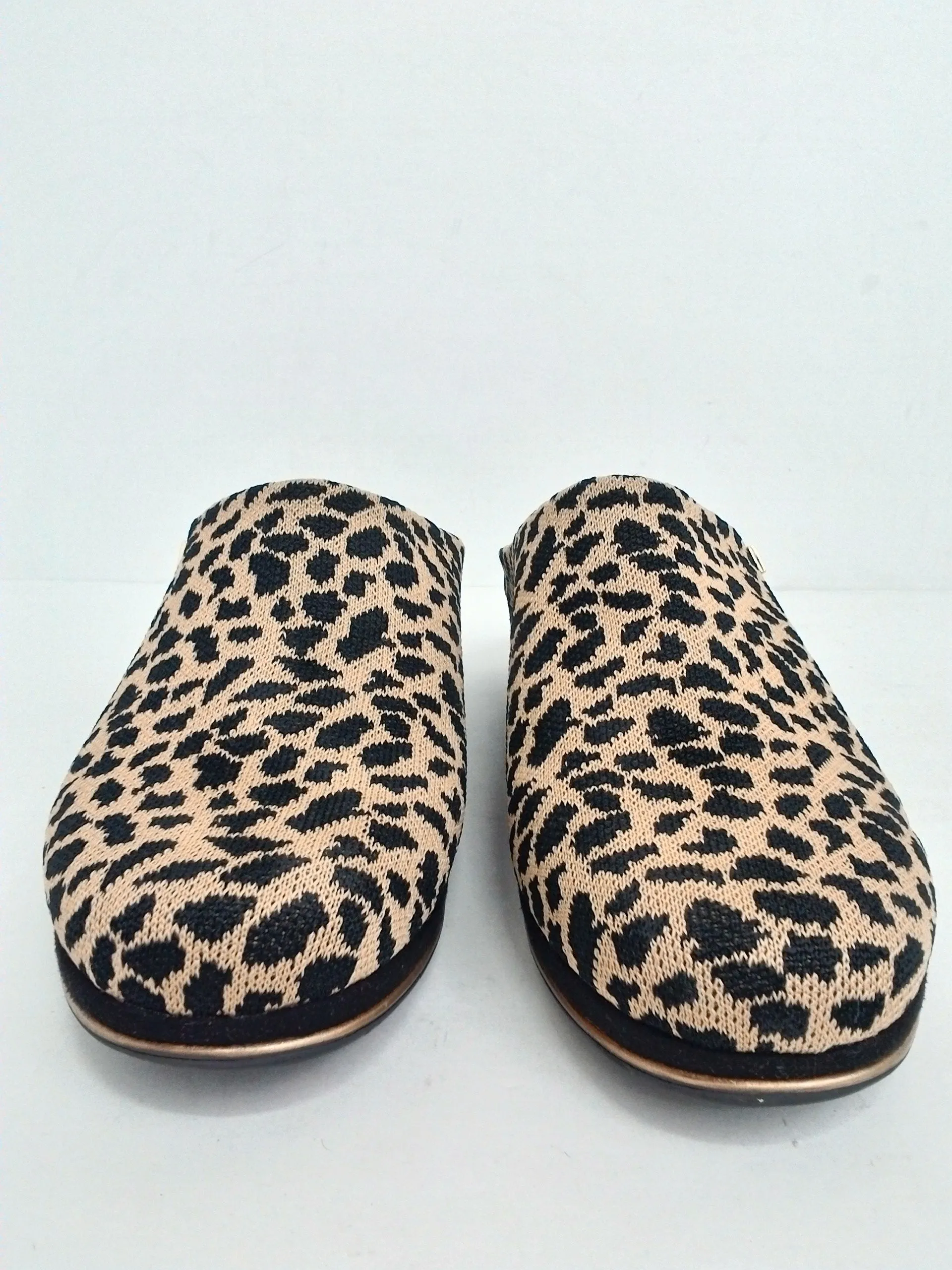 Kenneth Cole Women's Leopard Print Brown/Black Size 8.5 M