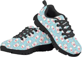 Kids Sports Tennis Shoes Breathable Athletic Running Sneakers Non Slip Lightweight Girls Casual Travel Walking Shoes