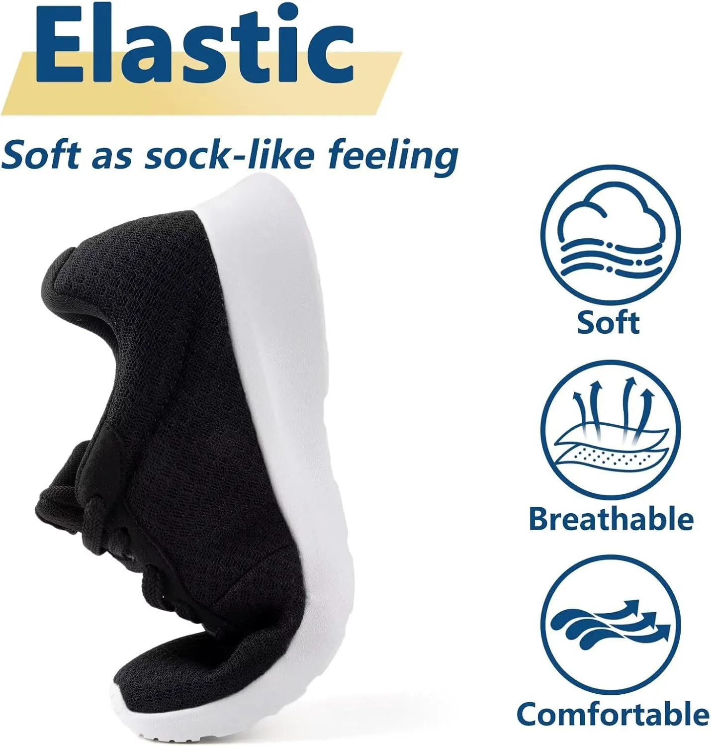 MAIITRIP Womens Walking Shoes,Ultra Lightweight Breathable Tennis Running Shoes Mesh Non-Slip Casual Comfortable Fashion Sneakers Work Gym Workout Athletic Sport Cuhioning Trainers