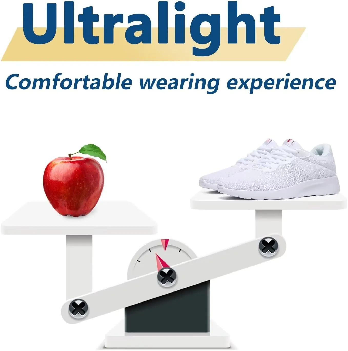 MAIITRIP Womens Walking Shoes,Ultra Lightweight Breathable Tennis Running Shoes Mesh Non-Slip Casual Comfortable Fashion Sneakers Work Gym Workout Athletic Sport Cuhioning Trainers