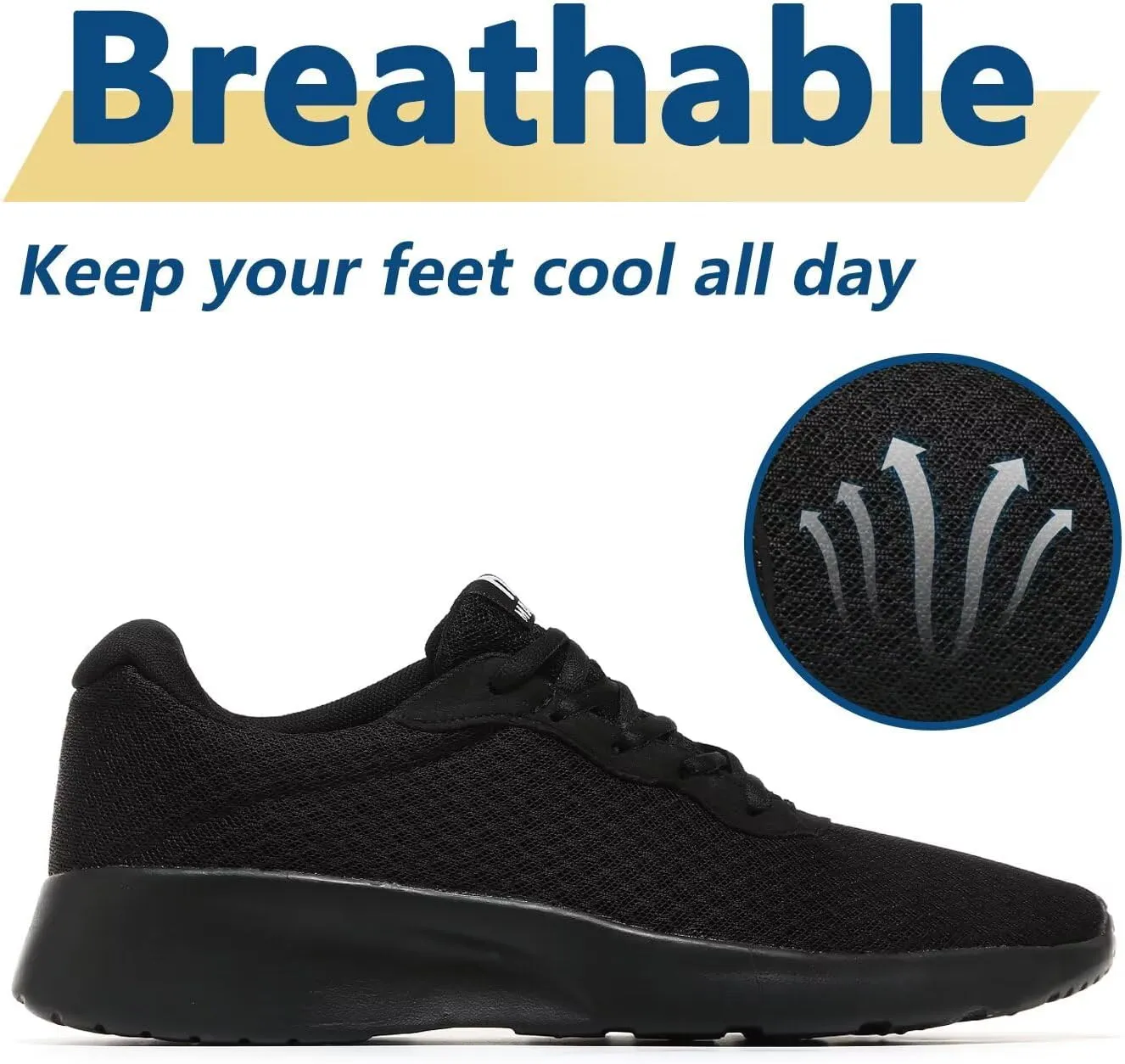 MAIITRIP Womens Walking Shoes,Ultra Lightweight Breathable Tennis Running Shoes Mesh Non-Slip Casual Comfortable Fashion Sneakers Work Gym Workout Athletic Sport Cuhioning Trainers